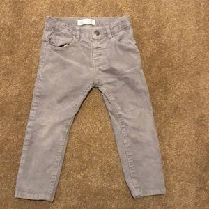 Zara Baby Boy Corduroy Skinnies